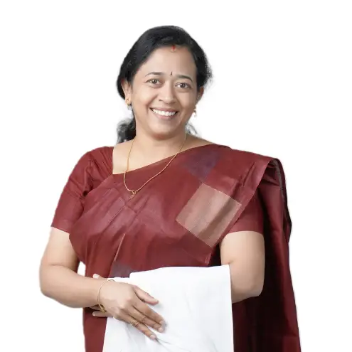 Image of DR. Divya Menon working at Abate Eye Hospital in Kerala